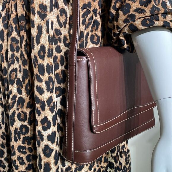 Jones New York Leather Box Shoulder Bag - Picture 2 of 14